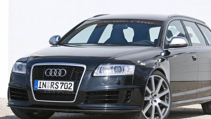 Black Color Mtm Audi Rs6 R Hr Front Side